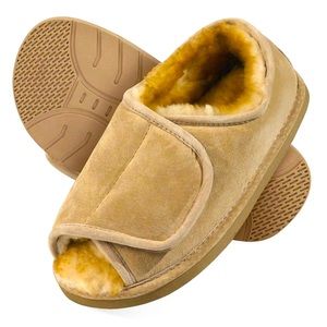 New!! Hammacher Sheepskin Slippers fits size 9-10